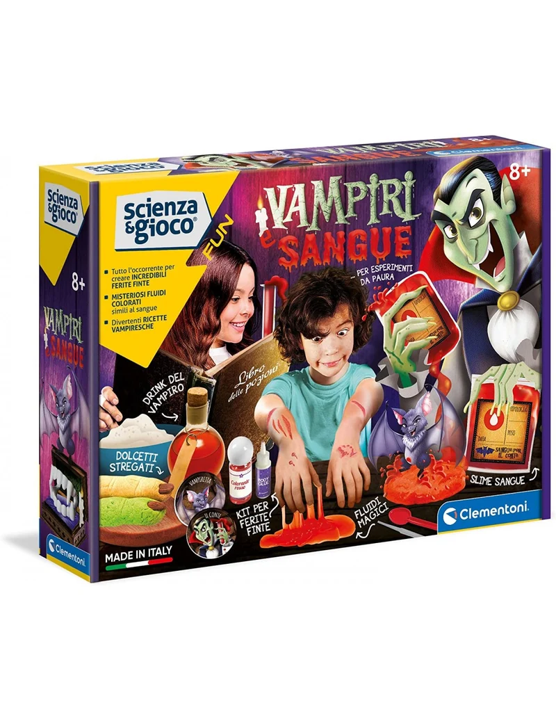 Clementoni Scienza E Gioco Vampiri E Sangue