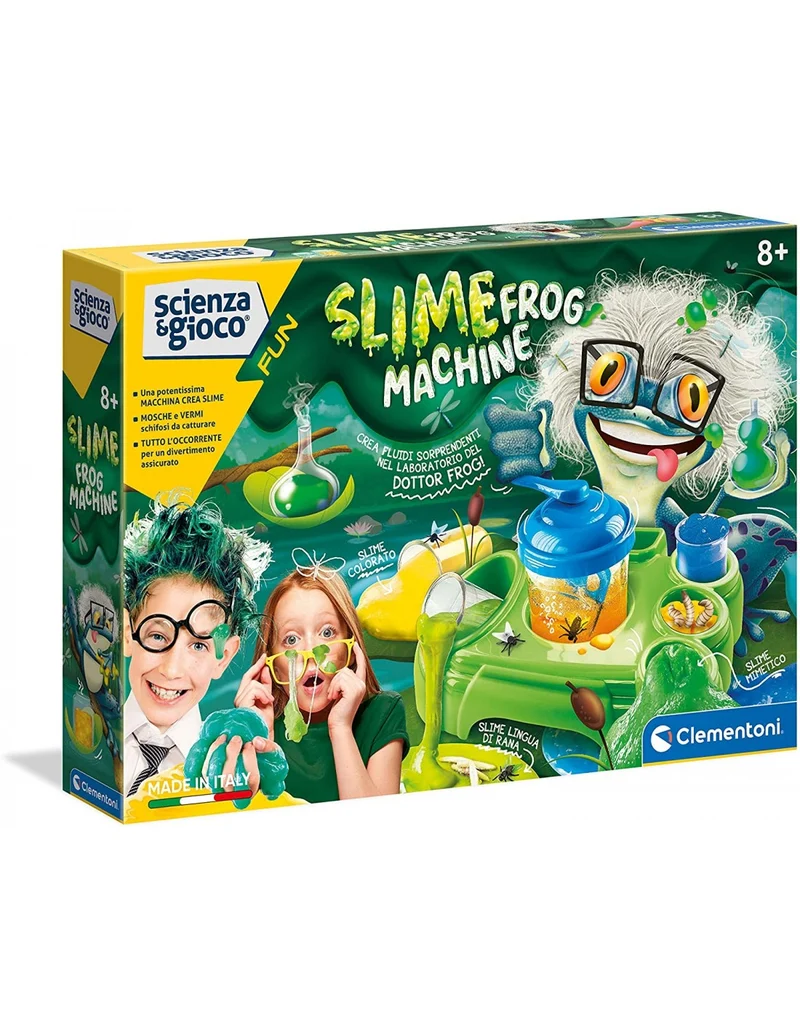 Clementoni Scienza E Gioco Slime Frog Machine