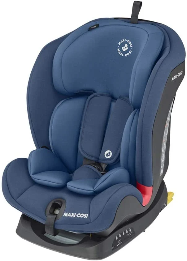Maxi-Cosi Titan Seggiolino Auto 9-36 Kg Isofix Con Top Tether, Basic Blu