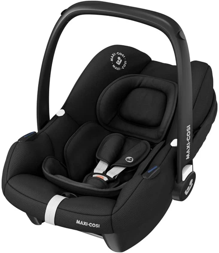 Maxi-Cosi Tinca Seggiolino Auto Per Neonati 0-12 Kg, Essential Black, Nero