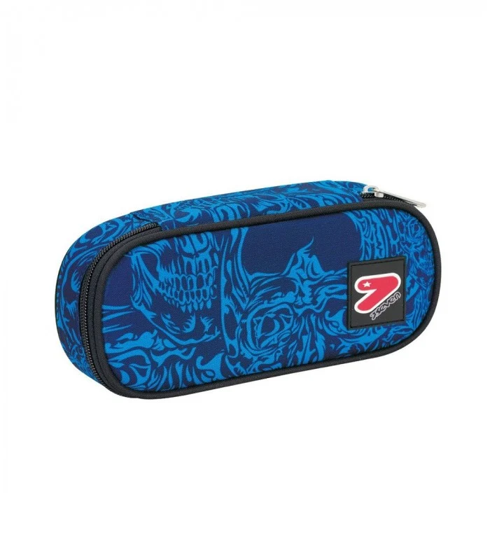 Astuccio Ovale Round Plus Crowdy - Azzurro