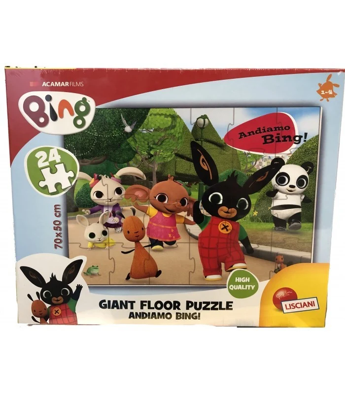 Bing Il Mio Primo Puzzle - Andiamo Bing 24 Pezzi