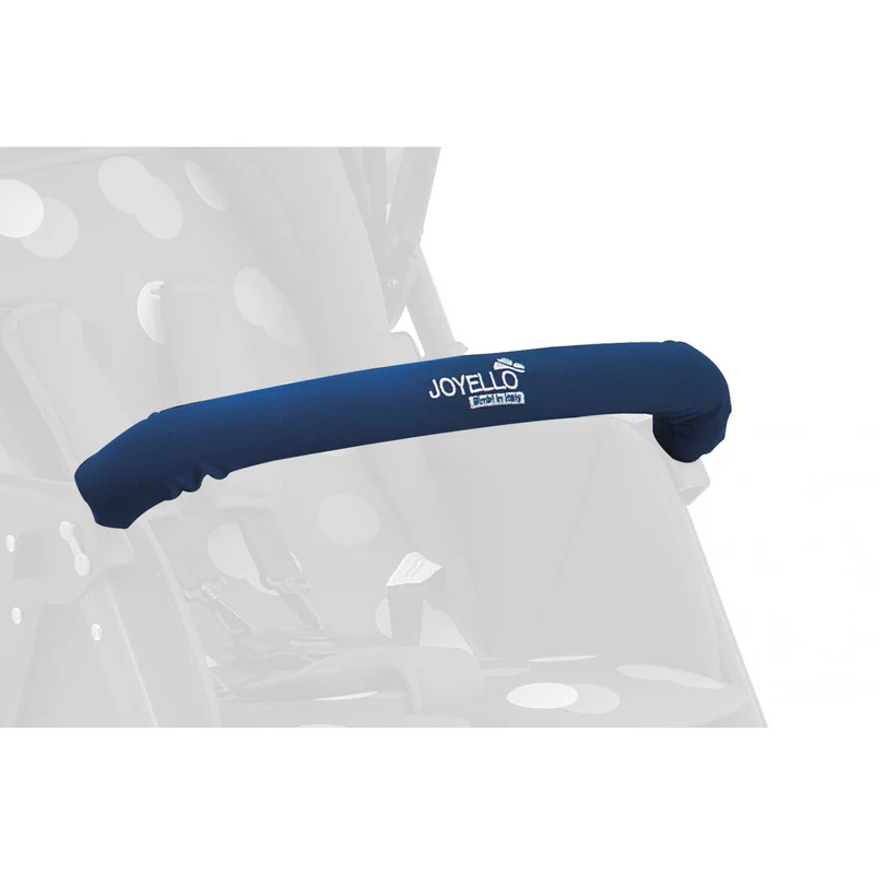 Manicotto Per Passeggino Joyello Musino Light Blu Navy Pois Colorati