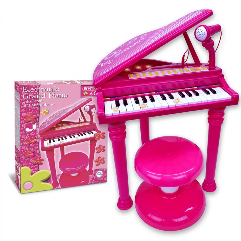 Pianoforte Elettronico Bontempi A Coda Rosa