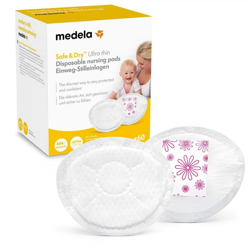 Coppette Assorbilatte Monouso Medela Safe & Dry Ultra Thin 60pz