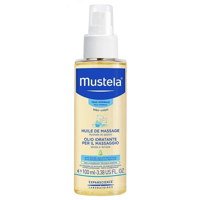 Olio Mustela Idratante Per Massaggio 100ml