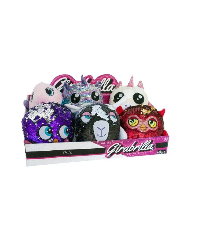 Peluche Pets Girabrilla-6 Modelli