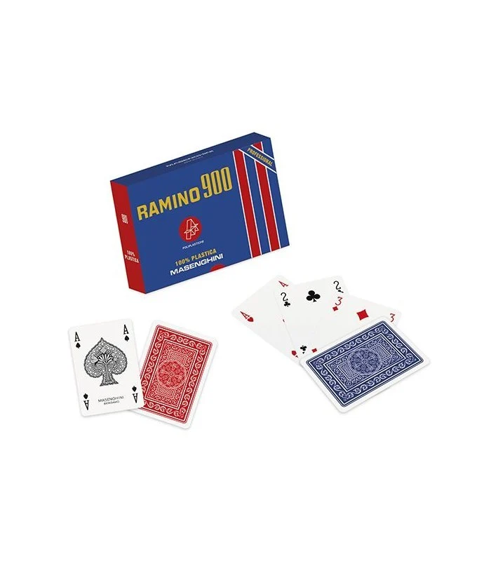 Carte Da Gioco Ramino 900 In Plastica