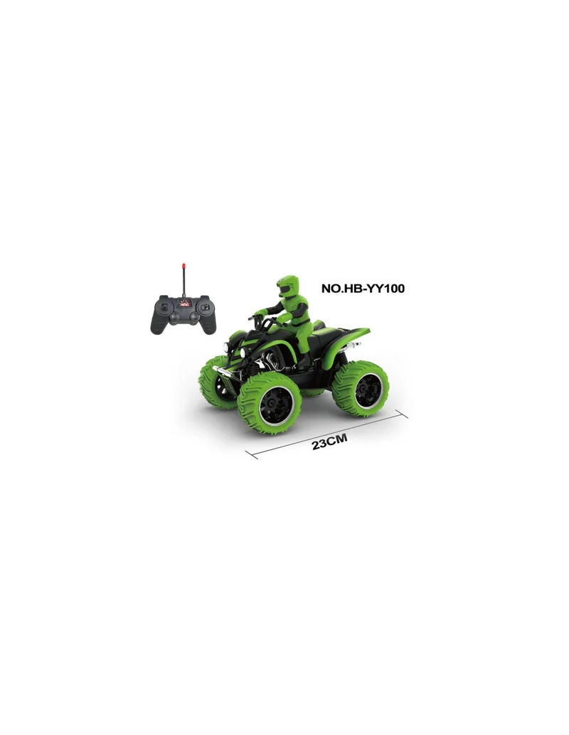 Cross Country Quad Radiocomandato 1-10 Verde
