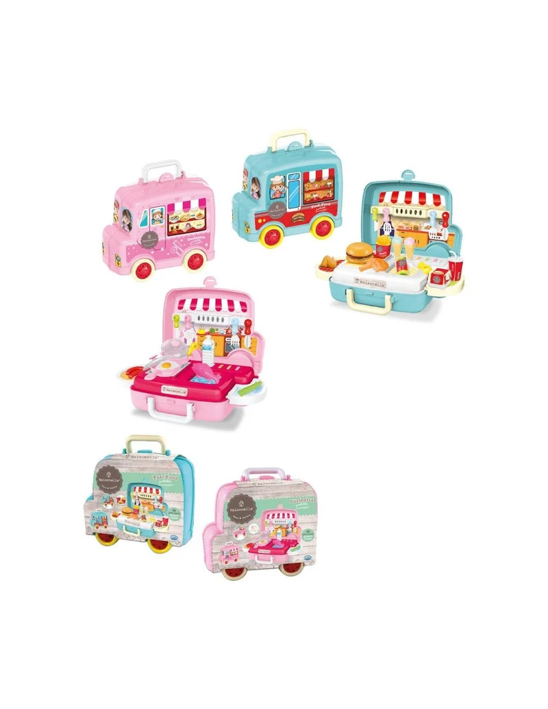 Maisonelle - Cucinetta O Fast Food Con 18 Accessori