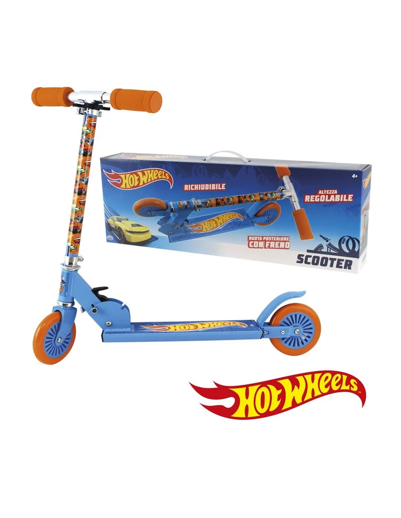 Hot Wheels - Monopattino A 2 Ruote