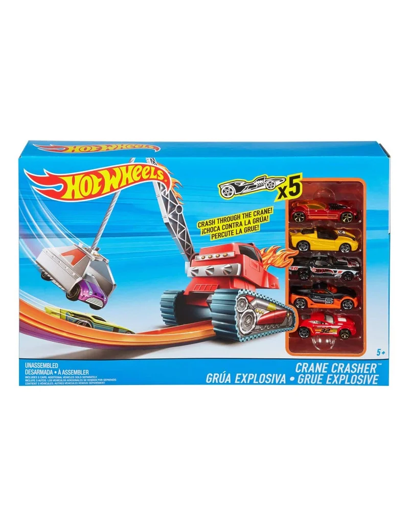 Hot Wheels - Pista Crane Crasher