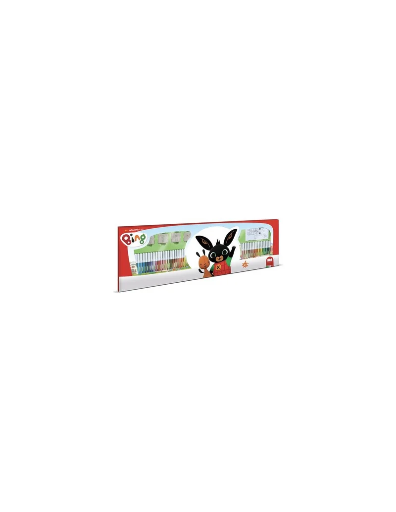 Bing - Box Con 60 Pennarelli E 4 Timbri