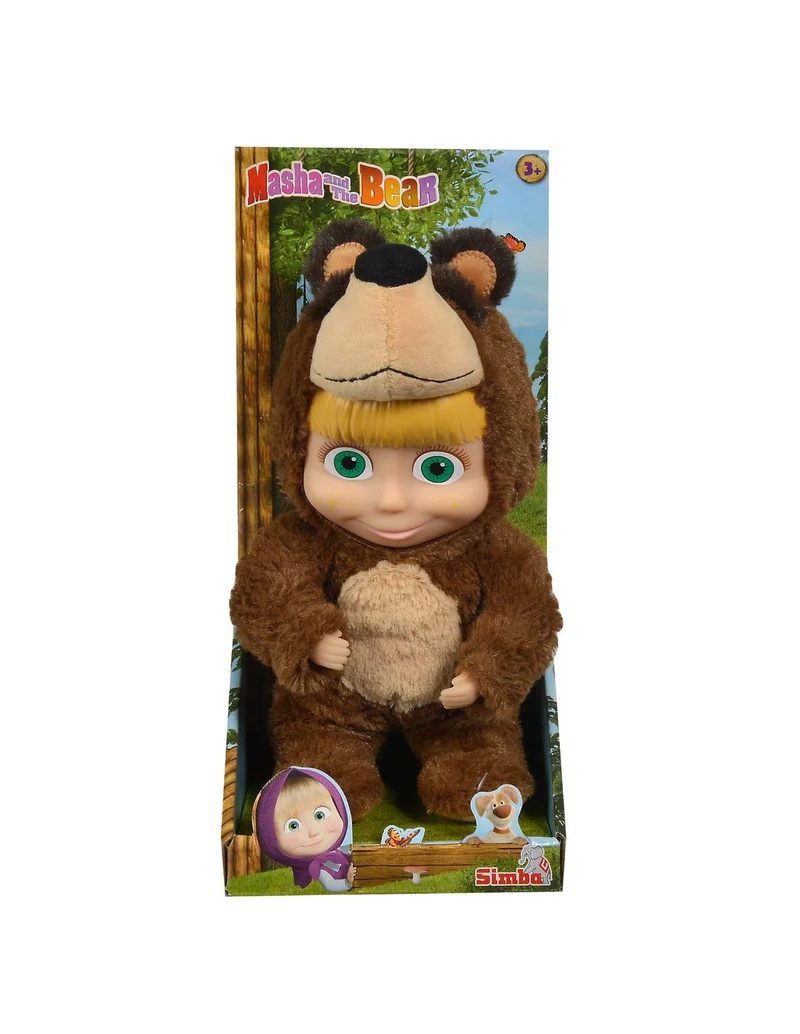 Masha E Orso - Bambola Masha Con Costume Orso