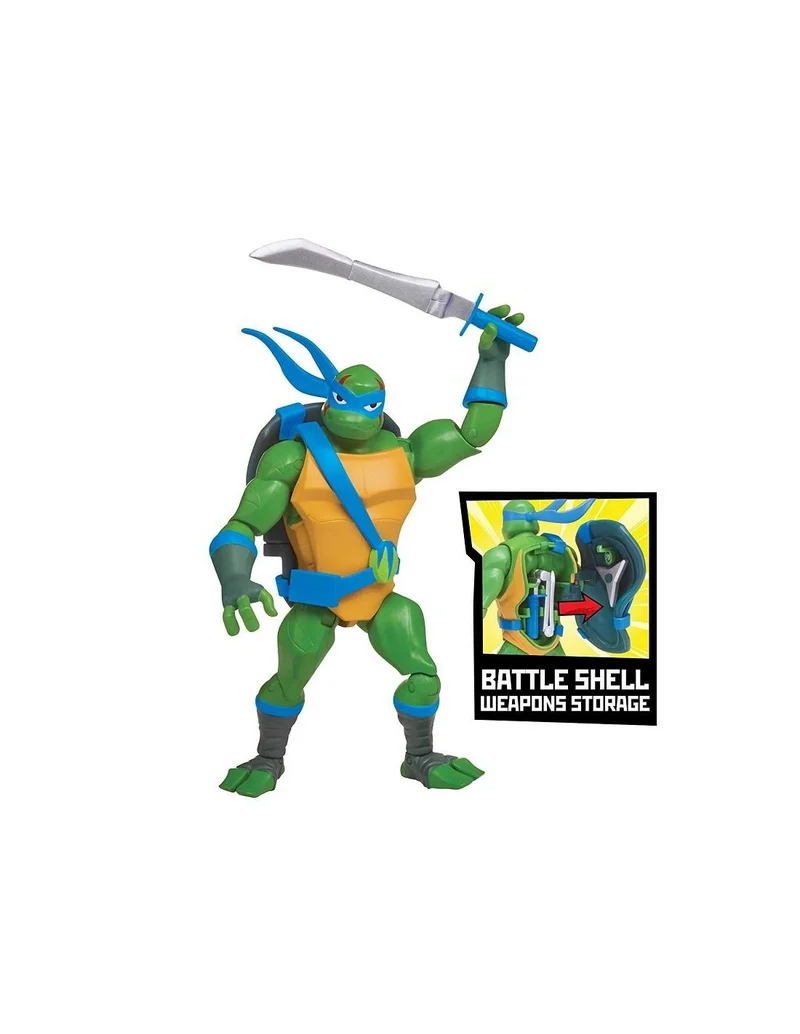 Ninja Turtles - Personaggio Base Leonardo Battle Shell