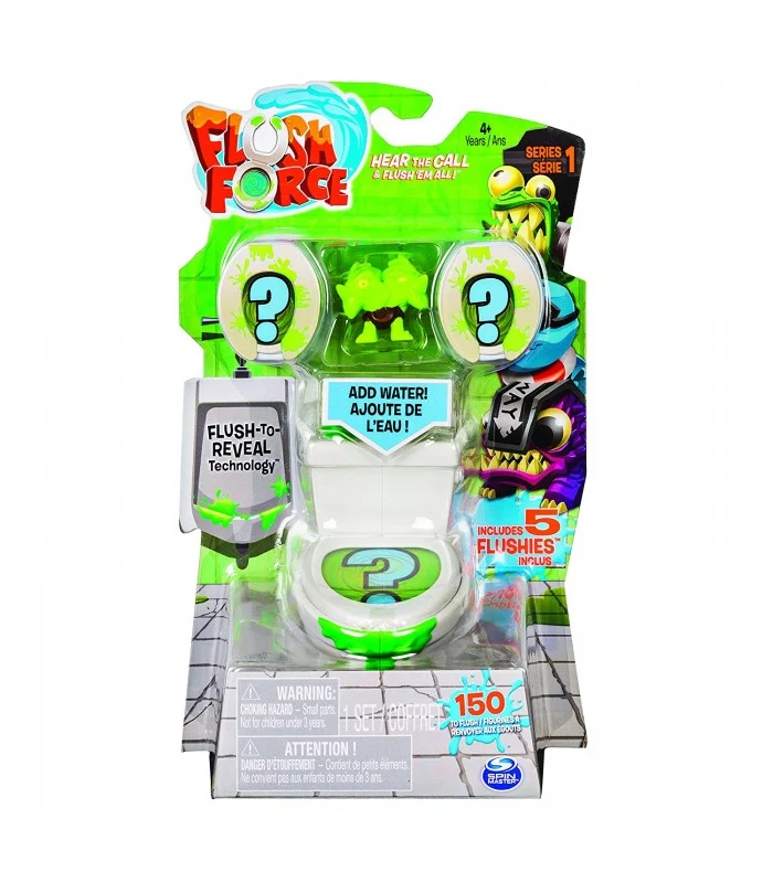 Flush Force Wc Da 5 Flushies 3 Colori