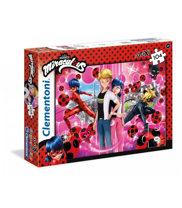 Puzzle 104 Maxi Miraculous Ladybug