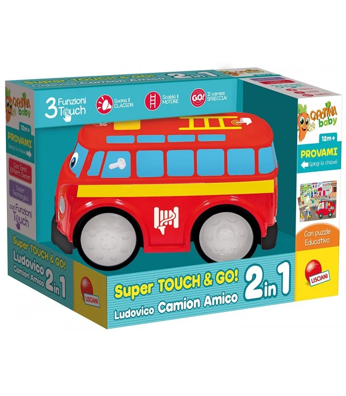 Super Touch And Go Camion Amico Ludovico 2 In 1