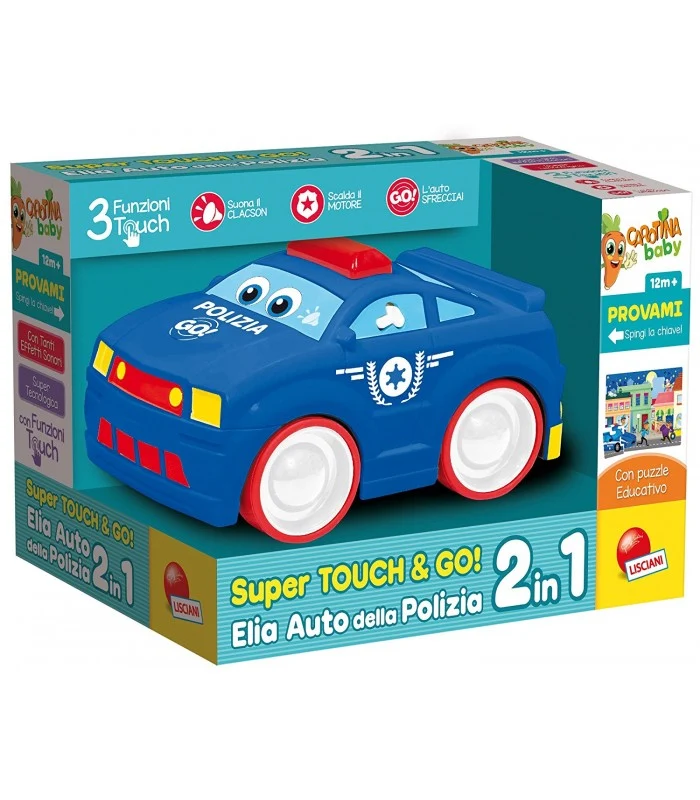 Super Touch And Go Auto Della Polizia Elia 2 In 1