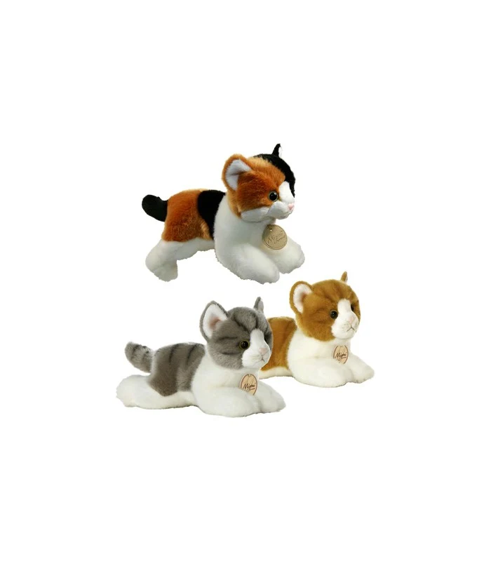 Peluche Gattino 20 Centimetri 3 Modelli