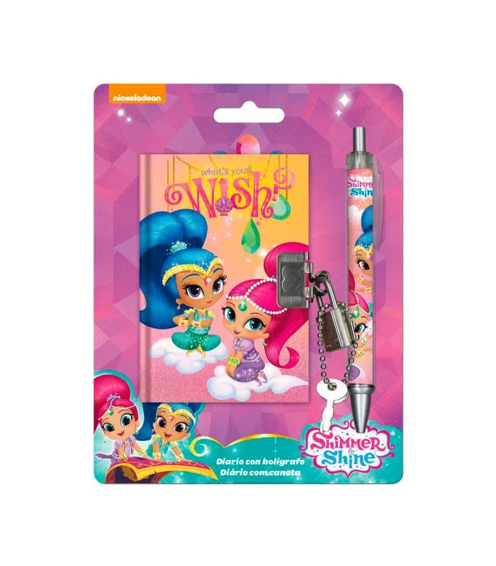Shimmer E Shine Diario Segreto Con Penna