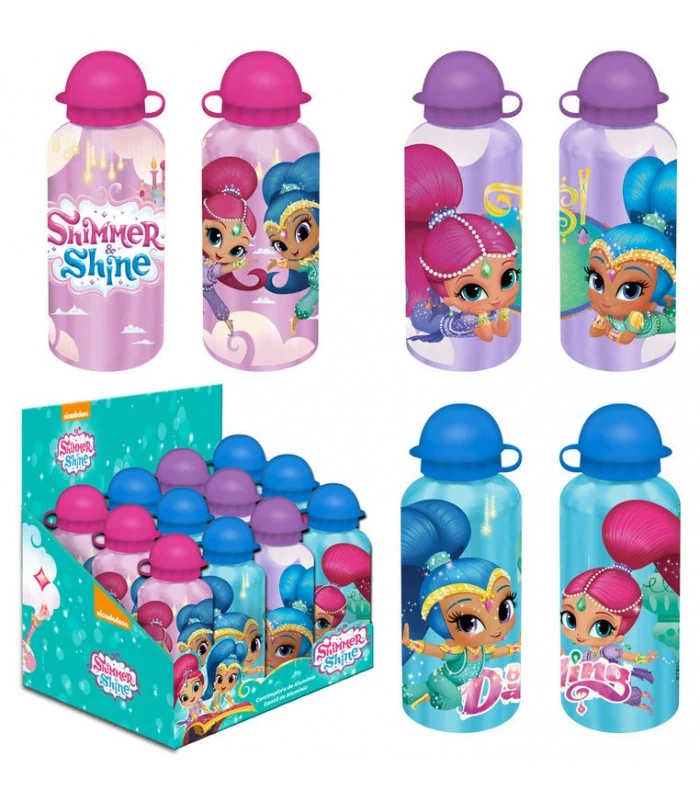 Shimmer E Shine Borraccia In Alluminio 500 Ml