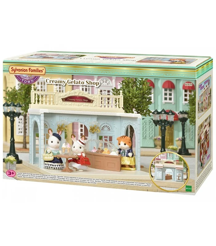 Sylvanian Families Town Gelateria Shop Con Accessori