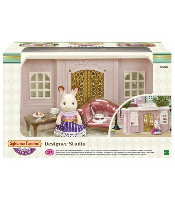 Sylvanian Families Town Designer Studio Con Personaggio Coniglio
