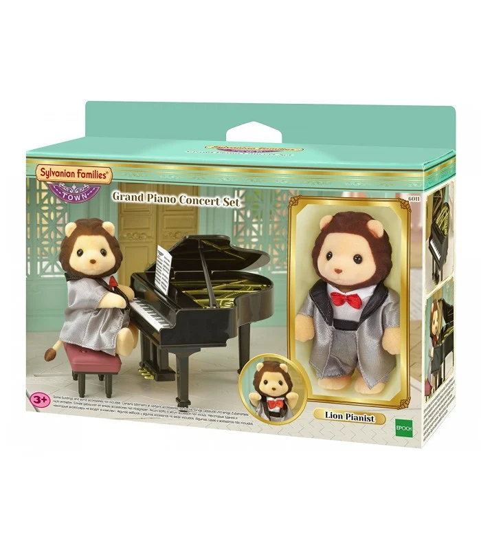 Sylvanian Families Town Leone Con Pianoforte