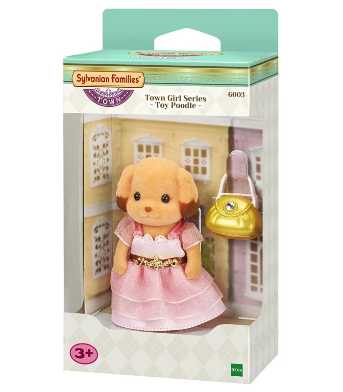Sylvanian Families Town Ragazza Barboncino Con Borsetta