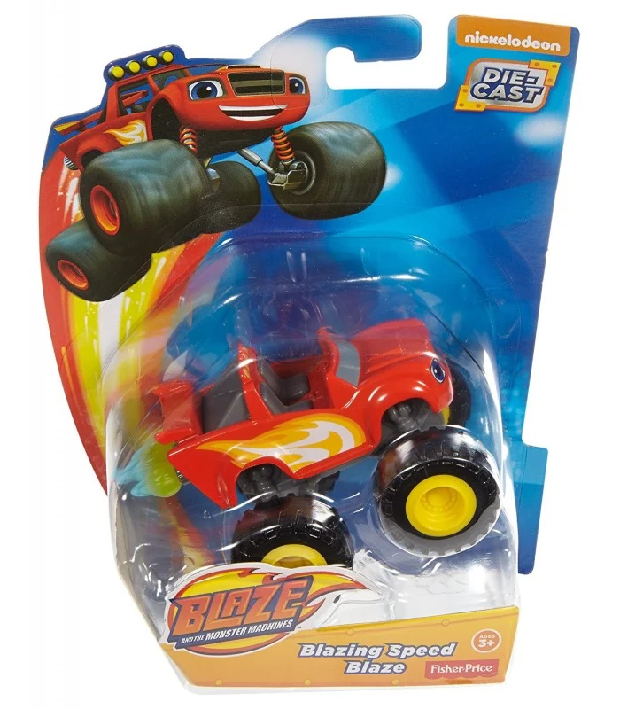 Veicolo In Metallo Personaggio Blaze Velocitã Turbo