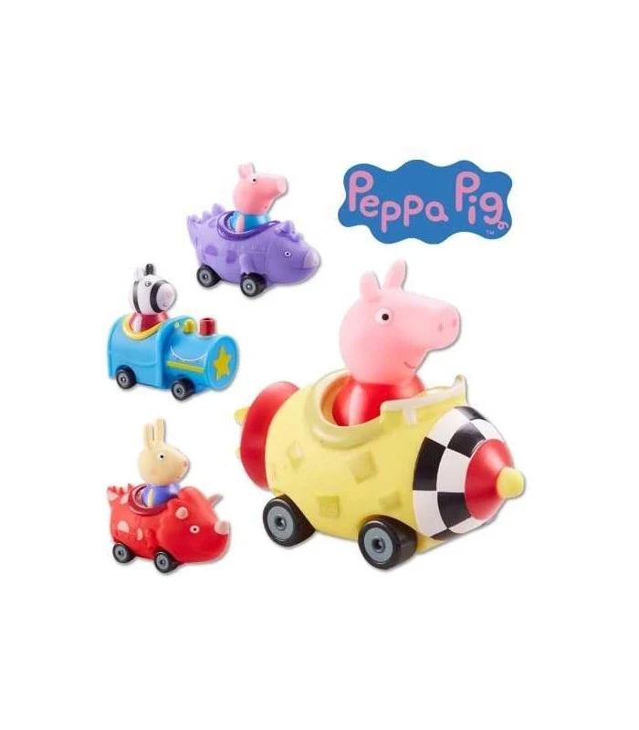 Peppa Pig Mini Personaggi Con Veicolo Assortiti