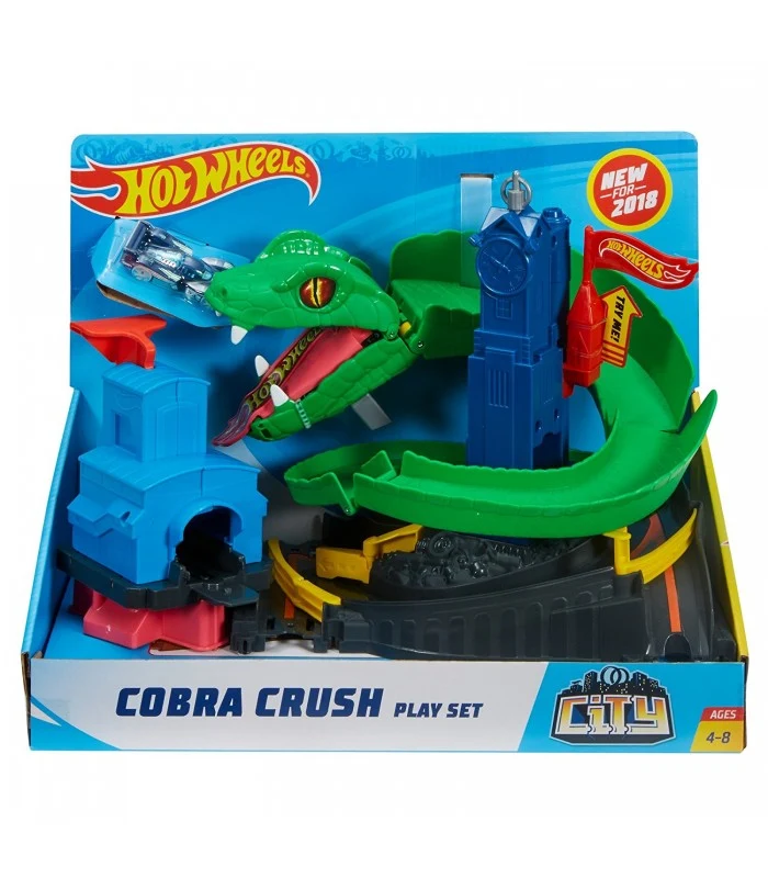 Hot Wheels Playset Attacco Al Cobra
