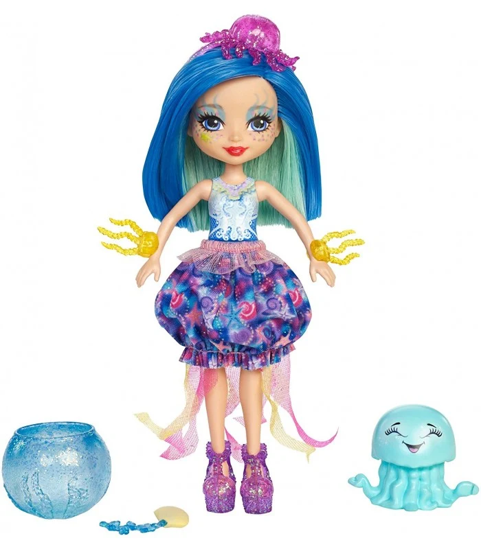 Enchantimals Cambia Colore Bambola Jessa Jellyfish E Marisa