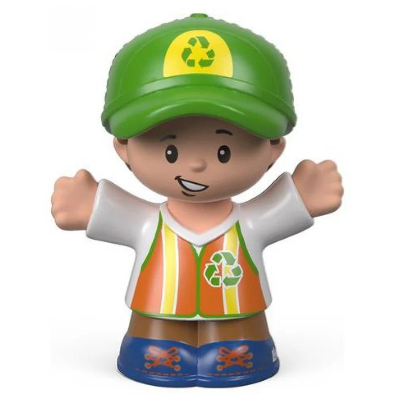 Personaggio Fisher Price Little People Netturbino