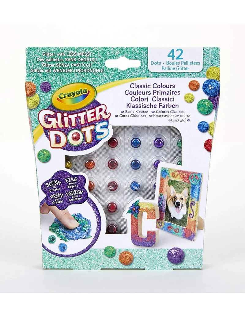 Glitter Dots Ricarica Base Colori Classici
