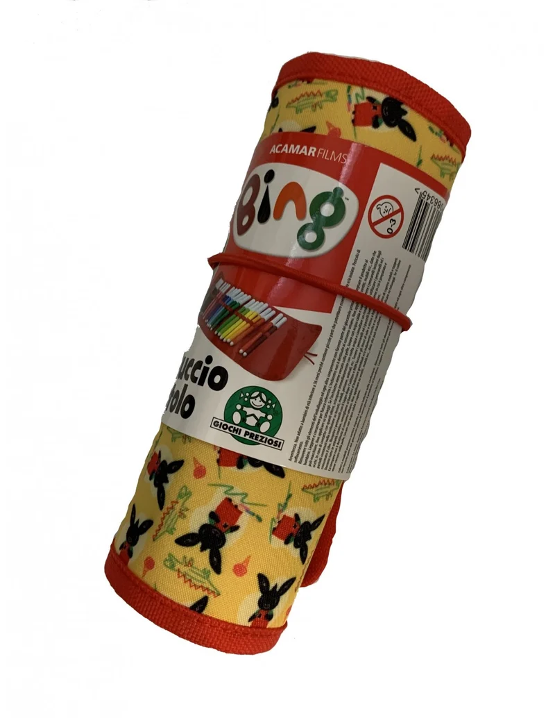 Bing Astuccio Rotolo Con 18 Pennarelli