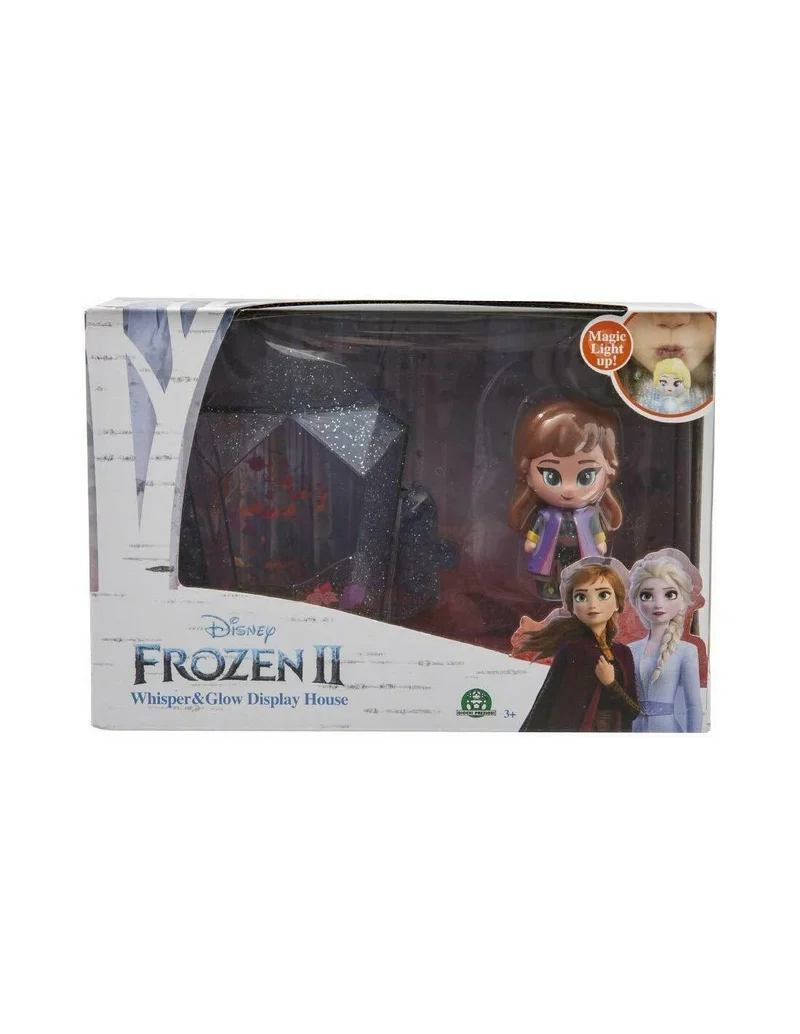 Frozen 2 - Casetta Con Personaggio Whisper E Glow Anna