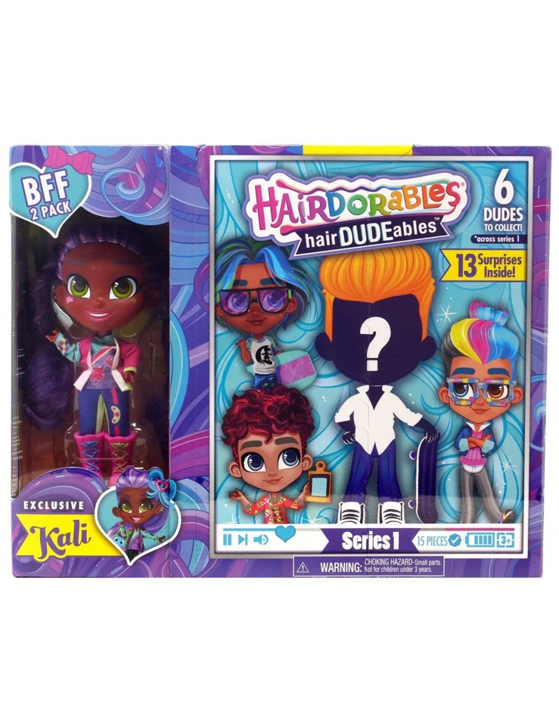 Hairdorables Hairdudeable Surprise - Kali