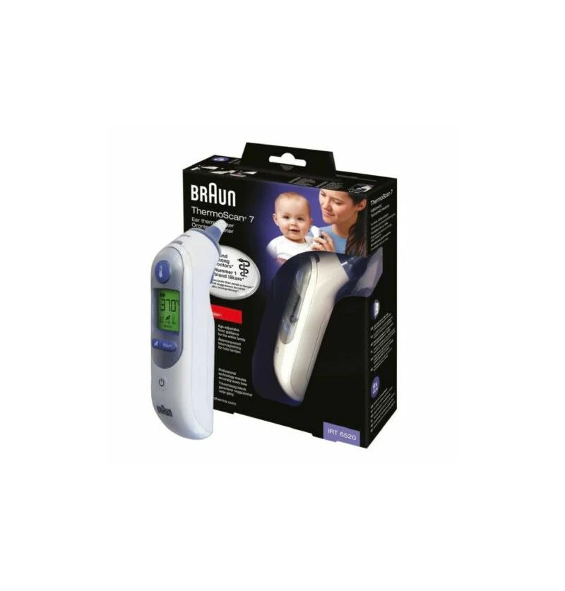 Braun Thermoscan 7 Termometro Auricolare Ad Infrarossi