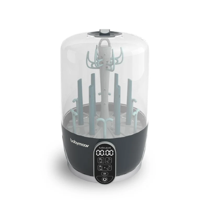 Babymoov Sterilizzatore A Vapore E Asciuga-Biberon Turbo-Pure