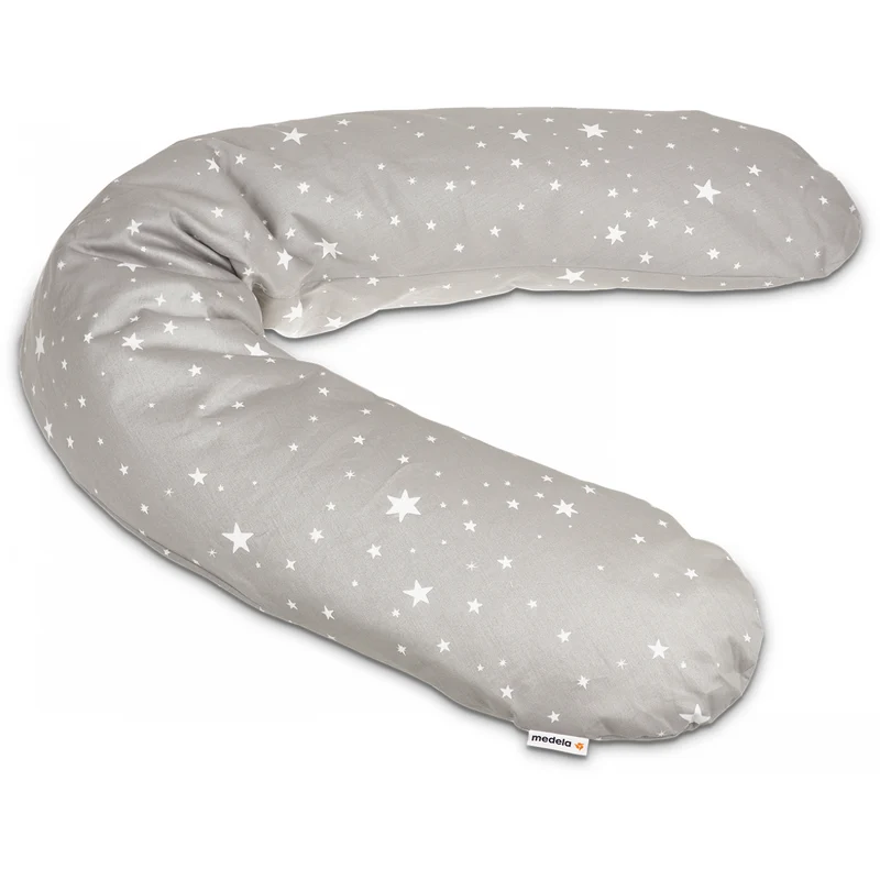 Cuscino Gravidanza E Allattamento Medela Grigio Stelle