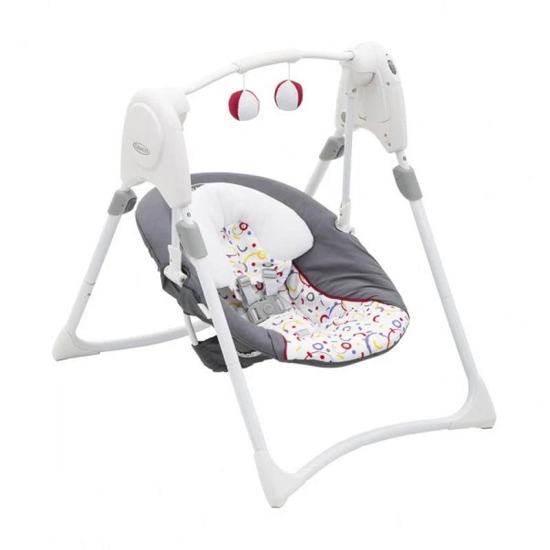 Altalena Graco Slim Spaces 2 In 1 Confetti