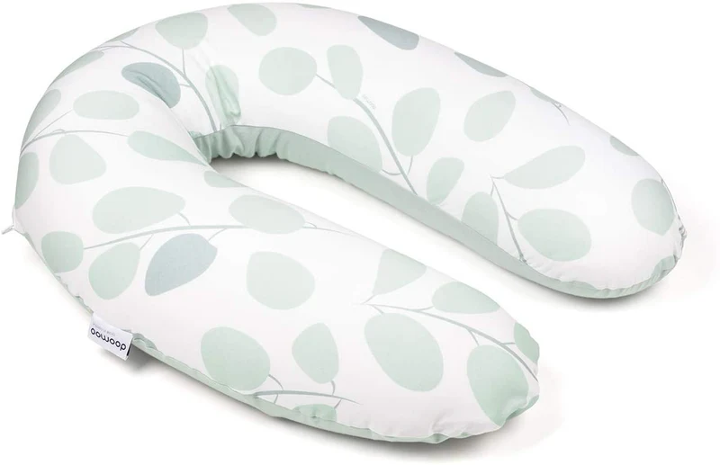 Doomoo Cuscino Allattamento Buddy Leaves Acqua Green