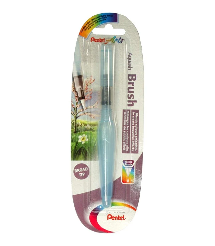 Aquash Brush Penna Con Punta Pennello Punta Grande