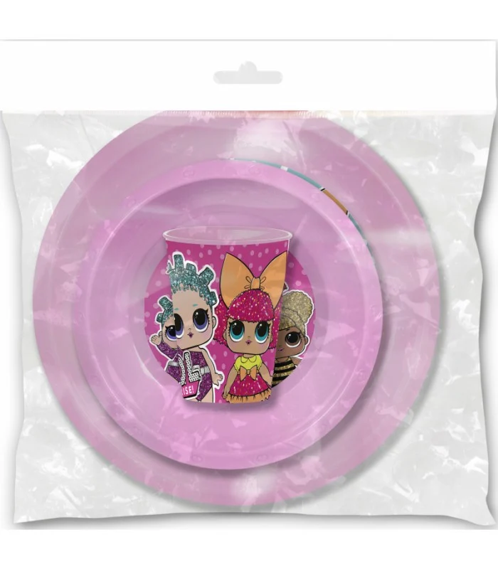 Lol Surprise - Set Pranzo 3 Pezzi
