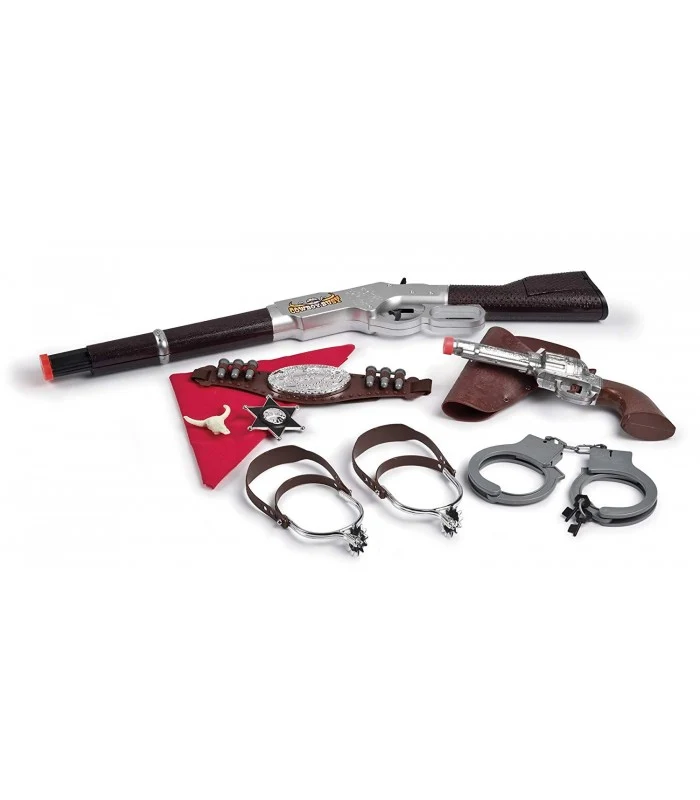 Set Cow Boy Fucile Con Pistola E Accessori