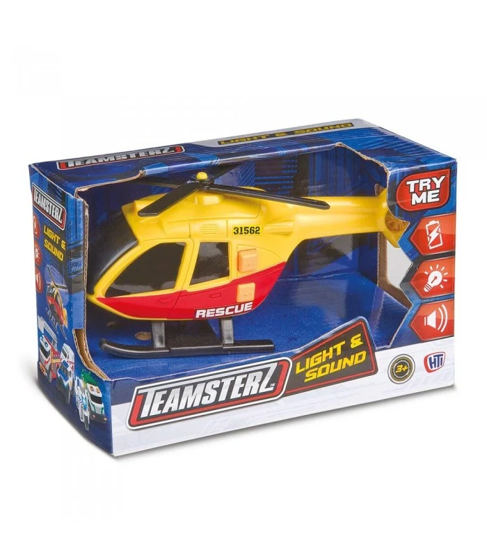 Teamsterz Mini Elicottero Soccorso Con Luci E Suoni