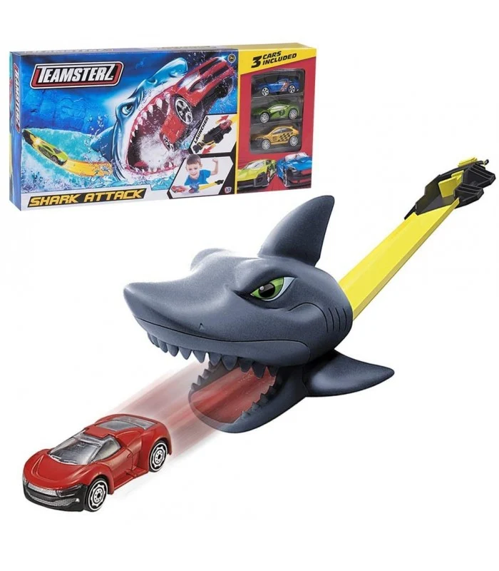 Teamsterz Pista Shark Attack Con 3 Auto