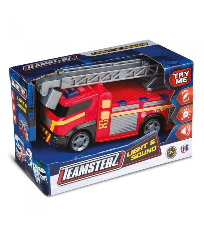 Teamsterz Mini Camion Dei Pompieri Con Luci E Suoni